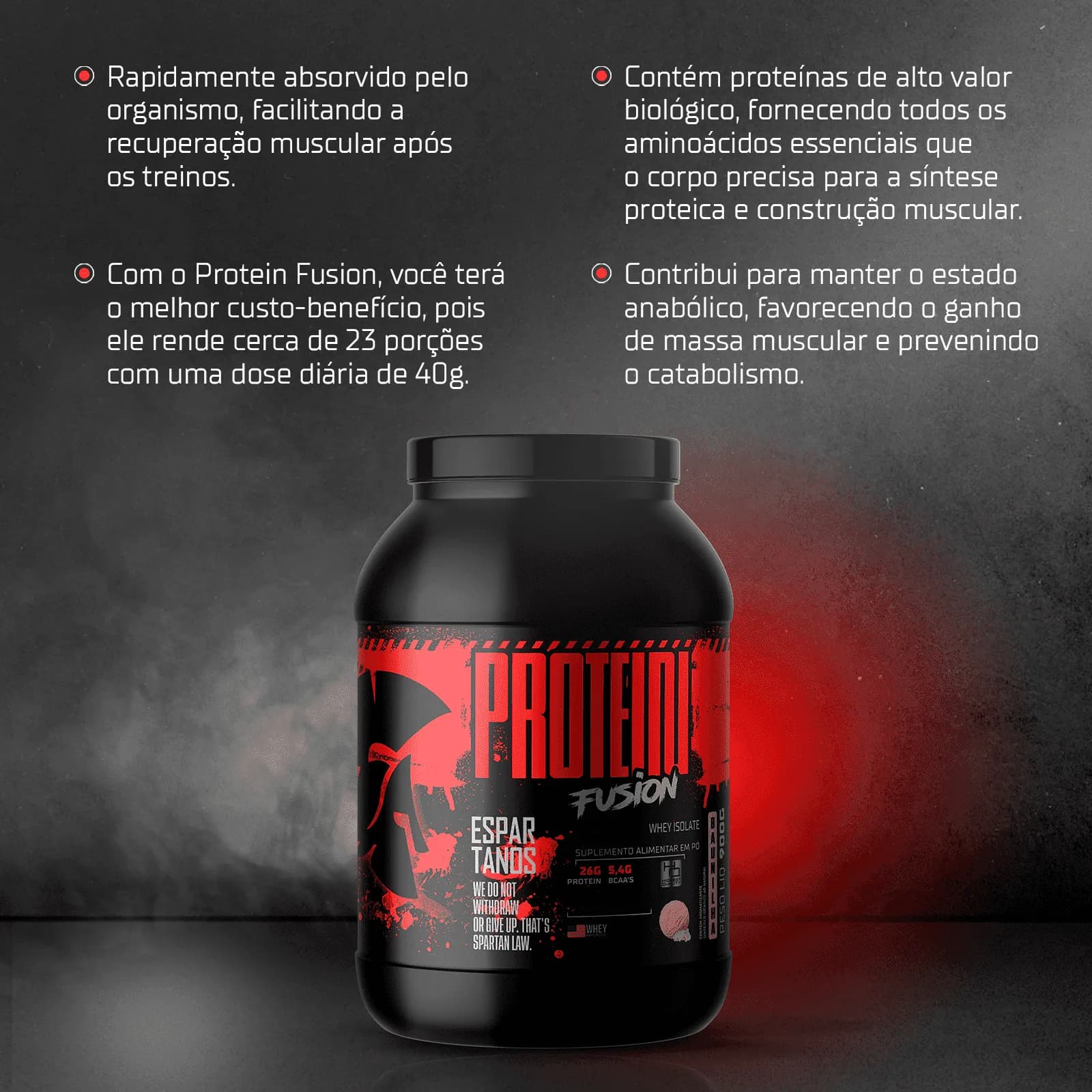 Kit 2x Whey Protein Fusion Isolate + 2x Bcaa + 2x Creatina 100% Pura Monohidratada + 2x Glutamina Pura + Shaker