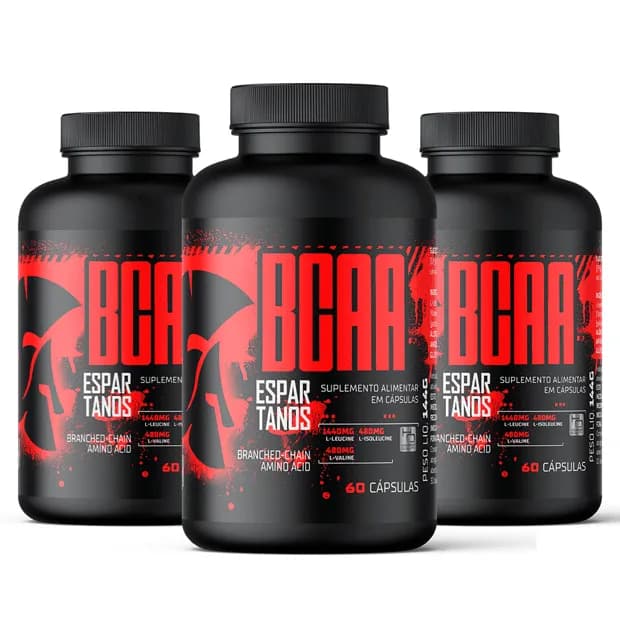 Combo 3x BCAA 3:1:1 - Espartanos Nutrition