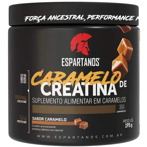 Caramelo de Creatina 30 Unidades - Espartanos