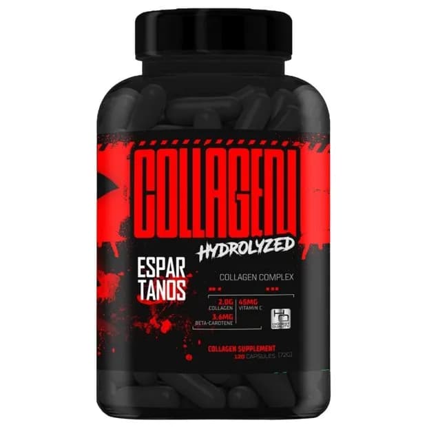 Colágeno Hidrolisado 120 Cáps - Espartanos